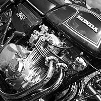 Buy canvas prints of Honda 350 Four Classic Motorcycle by Rob Cole