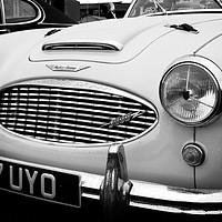 Buy canvas prints of Austin Healey 3000 Classic Vintage Sports Car by Rob Cole