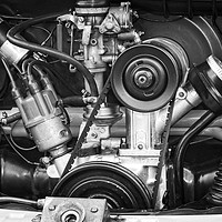 Buy canvas prints of The Heart of a Vintage VW by Rob Cole