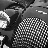 Buy canvas prints of Morgan Sports Car Front Detail by Rob Cole