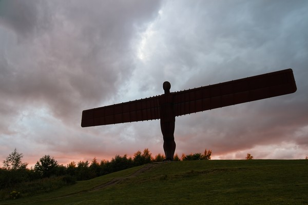 Angel of the North, Sunset, Newcastle-Gateshead Picture Board by Rob Cole