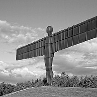Buy canvas prints of Angel of the North, North East England by Rob Cole