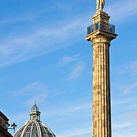 Buy canvas prints of Greys Monument, Newcastle Upon Tyne by Rob Cole