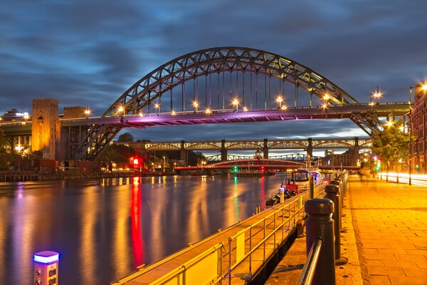 Tyne Bridge, Newcastle Picture Board by Rob Cole