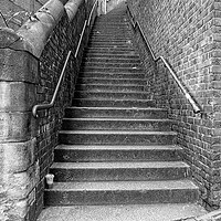Buy canvas prints of Dog Leap Stairs, Newcastle upon Tyne by Rob Cole