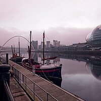 Buy canvas prints of Newcastle Quayside Dawn by Rob Cole