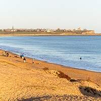 Buy canvas prints of South Shields Beach by Rob Cole