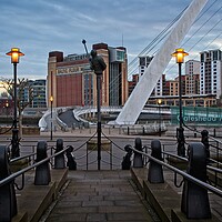 Buy canvas prints of Baltic Flour Mill Dawn, Newcastle by Rob Cole