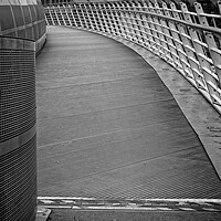 Buy canvas prints of Gateshead Millennium Bridge by Rob Cole