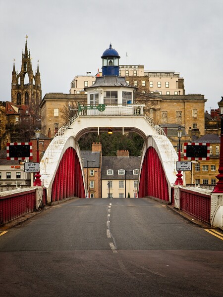 Swing Bridge, Newcastle Picture Board by Rob Cole