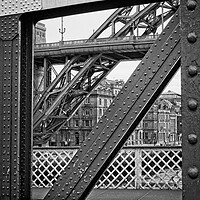 Buy canvas prints of Tyne Bridges, Newcastle by Rob Cole