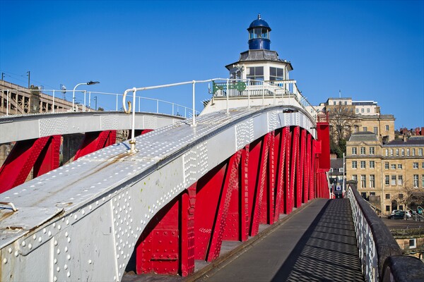 The Swing Bridge, Newcastle Picture Board by Rob Cole