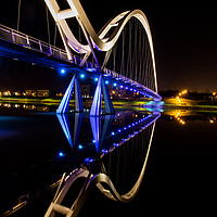 Buy canvas prints of Infinity Bridge by Gwil Roberts
