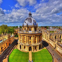 Buy canvas prints of Oxford Skyline by Ben Keating