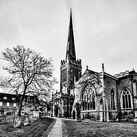 Buy canvas prints of Oundle Church by Ben Keating