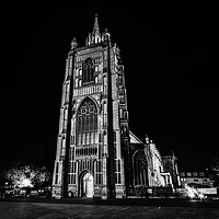 Buy canvas prints of Norwich at Night by Ben Keating
