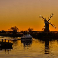 Buy canvas prints of An Evening by the River by Ben Keating
