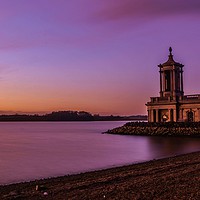 Buy canvas prints of Rutland Water at Twilight by Ben Keating