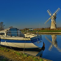 Buy canvas prints of A Quiet spot in Norfolk by Ben Keating