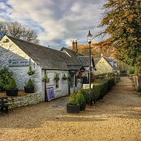 Buy canvas prints of Luss Village  by Mark Anderson