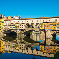 Buy canvas prints of Ponte Vecchio, Florence by Colin Allen