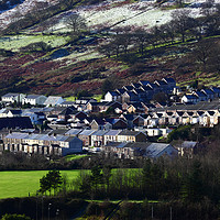 Buy canvas prints of Former Coal Mining Village Of Wyndham South Wales by James Brunker
