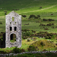 Buy canvas prints of Abandoned Tin Mine near Minions Bodmin Moor by James Brunker
