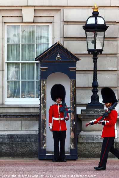 Changing of the Guard London Picture Board by James Brunker