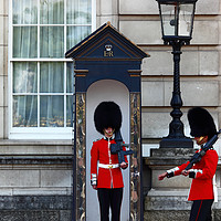 Buy canvas prints of Changing of the Guard London by James Brunker