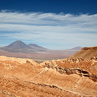 Buy canvas prints of Atacama Desert near San Pedro de Atacama Chile by James Brunker