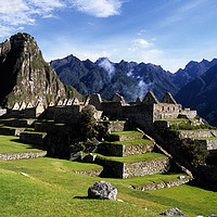 Buy canvas prints of Machu Picchu Residential Sector Peru by James Brunker