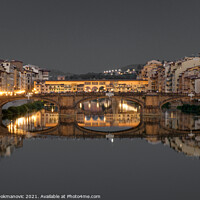 Buy canvas prints of Ponte Vecchio by Ranko Dokmanovic