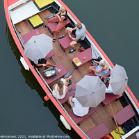 Buy canvas prints of Tourist boat by Ranko Dokmanovic