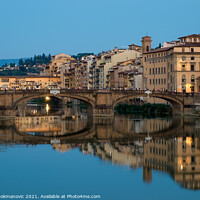 Buy canvas prints of Bridges in Florence by Ranko Dokmanovic