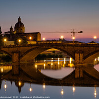 Buy canvas prints of Bridge in Florence by Ranko Dokmanovic