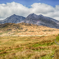 Buy canvas prints of Snowdon Approach by Paul Wheeler