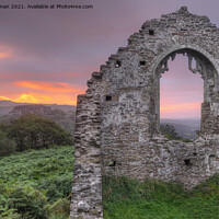 Buy canvas prints of Sunrise at Capel Mair, Margam by Neil Holman