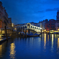 Buy canvas prints of The Rialto Bridge, Venice by Neil Holman