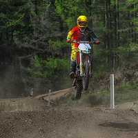 Buy canvas prints of Motocross Racing by Neil Holman