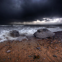 Buy canvas prints of Storm Approaching, Ogmore by Sea by Neil Holman