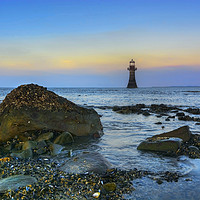 Buy canvas prints of Whiteford Lighthouse by Neil Holman