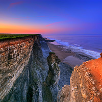 Buy canvas prints of Cliff Stack, Glamorgan Heritage Coast by Neil Holman