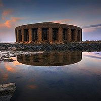 Buy canvas prints of Aberthaw Power Station Water outlet by Neil Holman