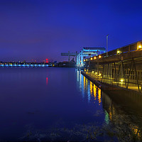 Buy canvas prints of Cardiff Barrage by Neil Holman