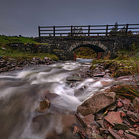 Buy canvas prints of Valley Bridge in the Brecon Beacons  by Neil Holman