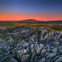 Buy canvas prints of Limestone Sunrise, Penwyllt  by Neil Holman