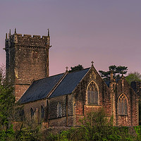 Buy canvas prints of Newcastle Church, Bridgend by Neil Holman