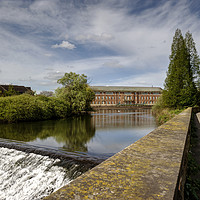 Buy canvas prints of Derby River Scene by Simon Annable