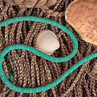 Buy canvas prints of Fishing Nets by Simon Annable