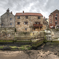 Buy canvas prints of Staithes Architecture by Simon Annable